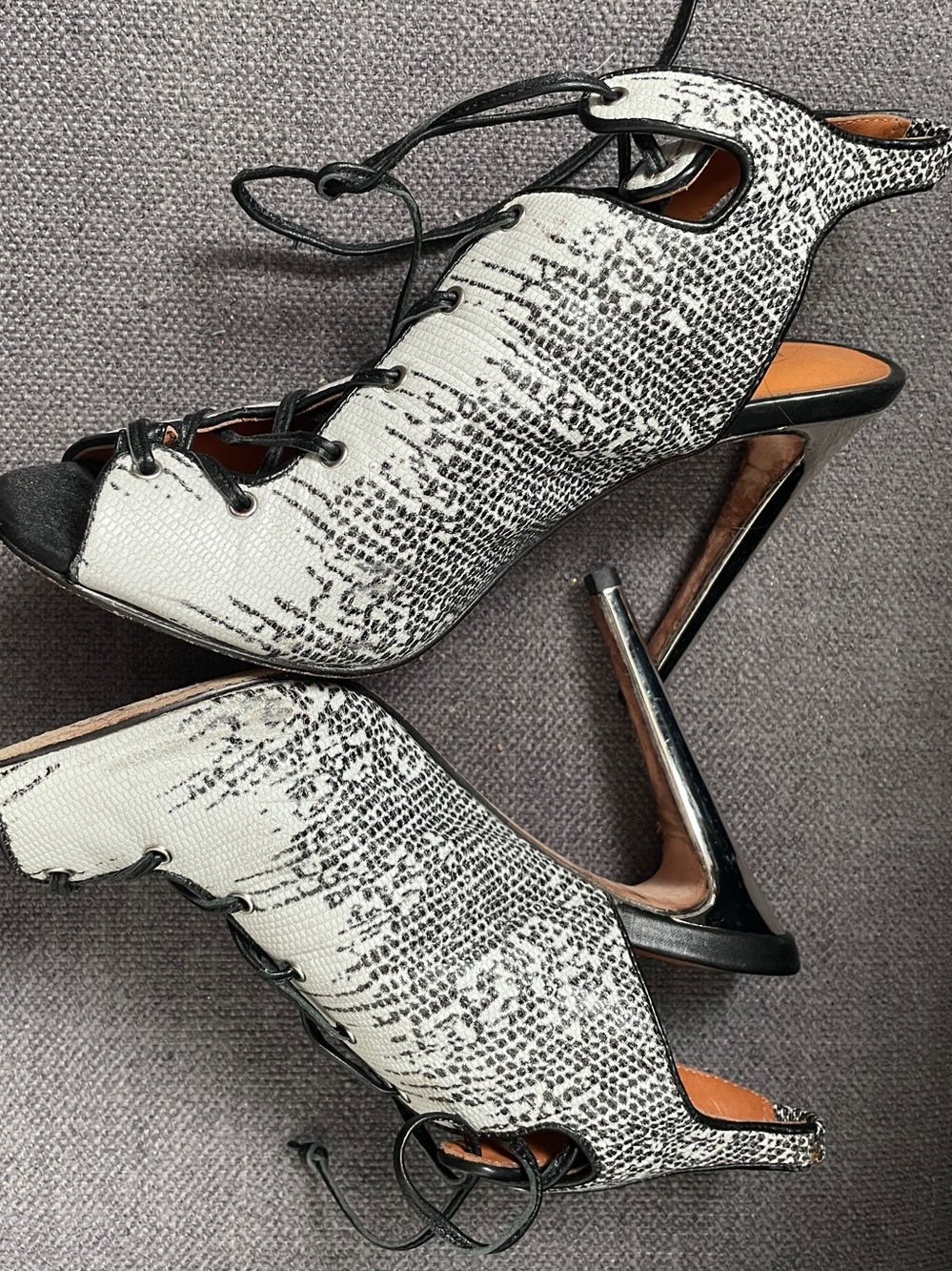 Rebecca Minkoff Lace Up Booties - Rio High-Heel - Picture 7 of 11